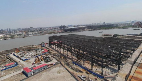 公主岭船厂网架工程