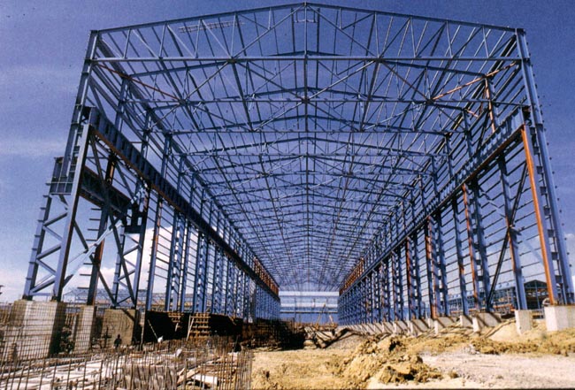 公主岭船厂网架工程