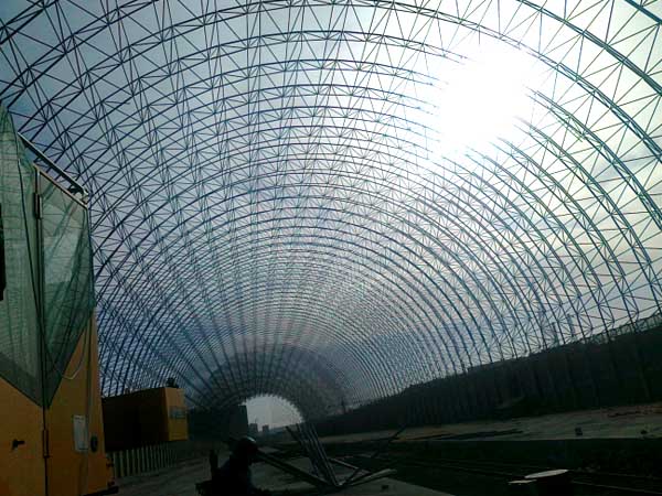 公主岭煤仓网架工程